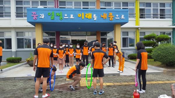 한국 119소년단 발대식 및 소방교육